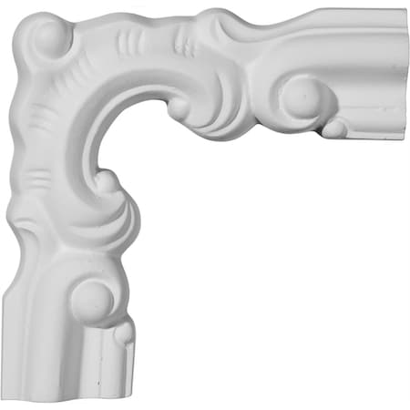 Ekena Millwork Panel Molding Corner, Polyurethane, 5-1/8 in H, 5-1/8 in W PML05X05SE